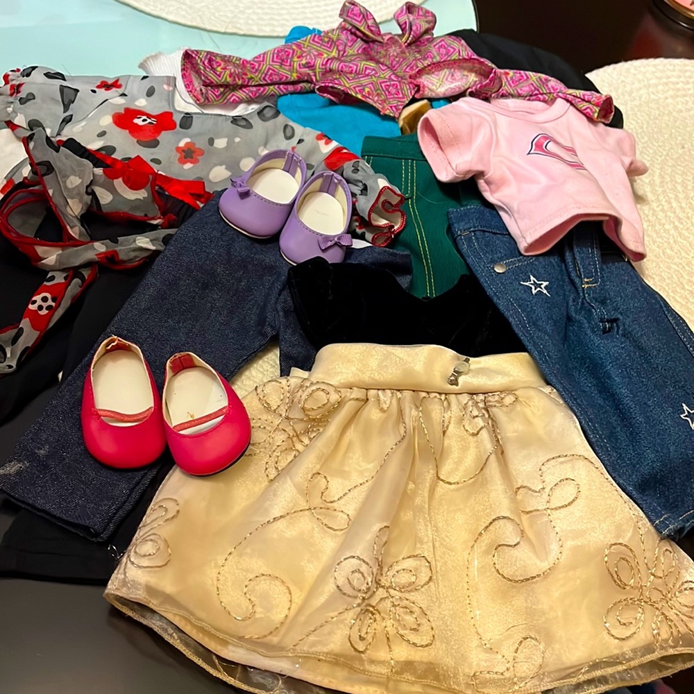 Friends for life clothes random fits American girls